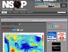 Tablet Screenshot of newschoolofphotography.com